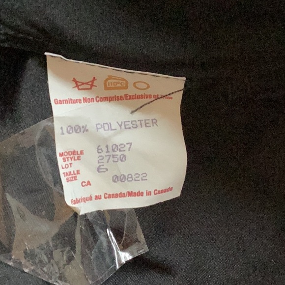 Lori Ann Montreal Women's Black Midi Dress Size 6 Wedding Formal Party Christmas - Picture 8 of 8